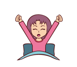 Cute Anime Girl: sticker your friends sticker #753291