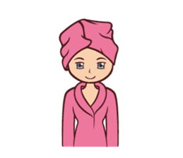 Cute Anime Girl: sticker your friends sticker #753292