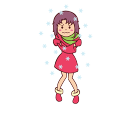 Cute Anime Girl: sticker your friends sticker #753295