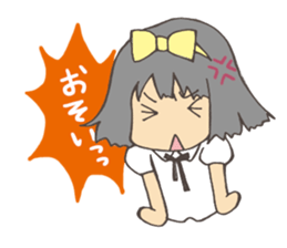 mam girl sticker #753348