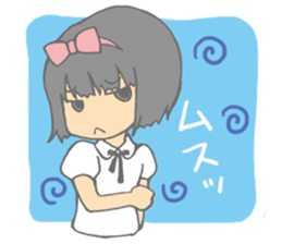 mam girl sticker #753360