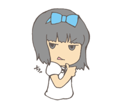 mam girl sticker #753370