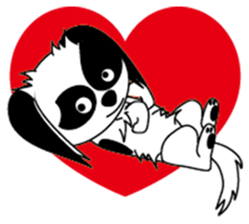 Japanese dog  chin sticker #753547