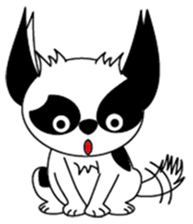 Japanese dog  chin sticker #753549