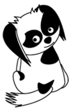 Japanese dog  chin sticker #753555