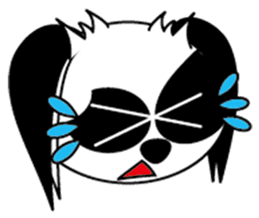 Japanese dog chin sticker #753565