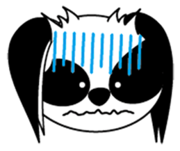 Japanese dog  chin sticker #753568