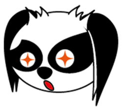 Japanese dog  chin sticker #753569