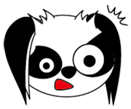 Japanese dog  chin sticker #753571