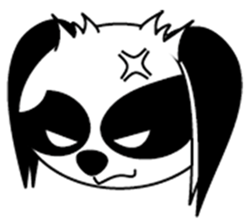 Japanese dog  chin sticker #753575