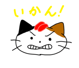 Cat in Fukuoka sticker #753624