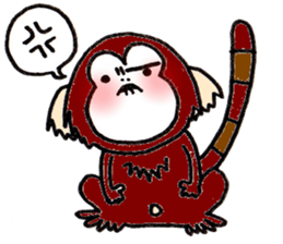 Together Monkey Sticker sticker #753670