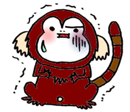 Together Monkey Sticker sticker #753681