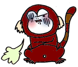 Together Monkey Sticker sticker #753682