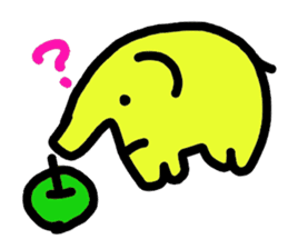 Rainbow Elephant Papy sticker #754064