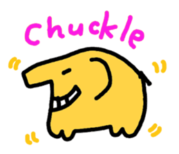 Rainbow Elephant Papy sticker #754067