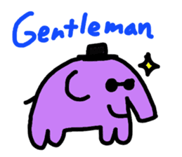 Rainbow Elephant Papy sticker #754068