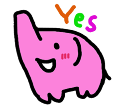 Rainbow Elephant Papy sticker #754076