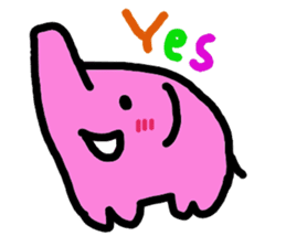 Rainbow Elephant Papy sticker #754076