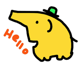 Rainbow Elephant Papy sticker #754090