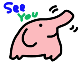 Rainbow Elephant Papy sticker #754094