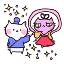 events for fulfilling life with cats sticker #754480