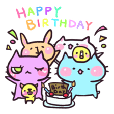 events for fulfilling life with cats sticker #754500