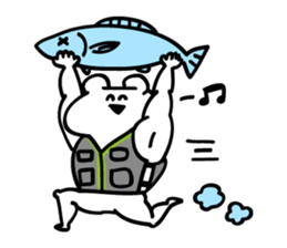 I am bunkichi!!~ fishing ver~ sticker #754703
