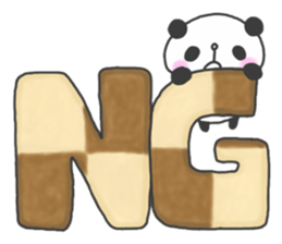 Gluttonous Panda sticker #754869