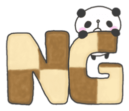 Gluttonous Panda sticker #754869