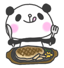 Gluttonous Panda sticker #754895