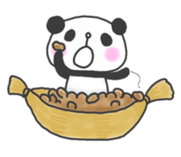 Gluttonous Panda sticker #754896