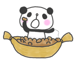 Gluttonous Panda sticker #754896