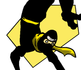 comic ninja sticker #755256