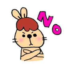 Hello~! Rabbit sticker #755270