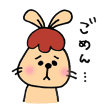 Hello~! Rabbit sticker #755271