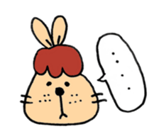 Hello~! Rabbit sticker #755274