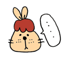 Hello~! Rabbit sticker #755274