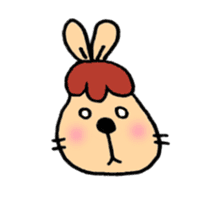 Hello~! Rabbit sticker #755275