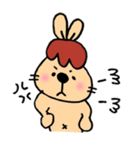 Hello~! Rabbit sticker #755280