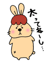Hello~! Rabbit sticker #755283