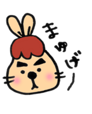 Hello~! Rabbit sticker #755285