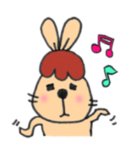Hello~! Rabbit sticker #755291