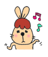 Hello~! Rabbit sticker #755291