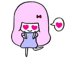 momoko-chan sticker #755785
