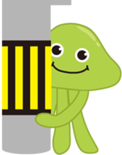 Cosmo & Alien sticker #756363