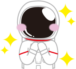 Cosmo & Alien sticker #756364