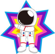 Cosmo & Alien sticker #756373