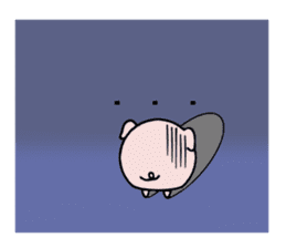 Cute pig Buhimaru sticker #756709