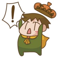 King of the Pumpkin sticker #756844